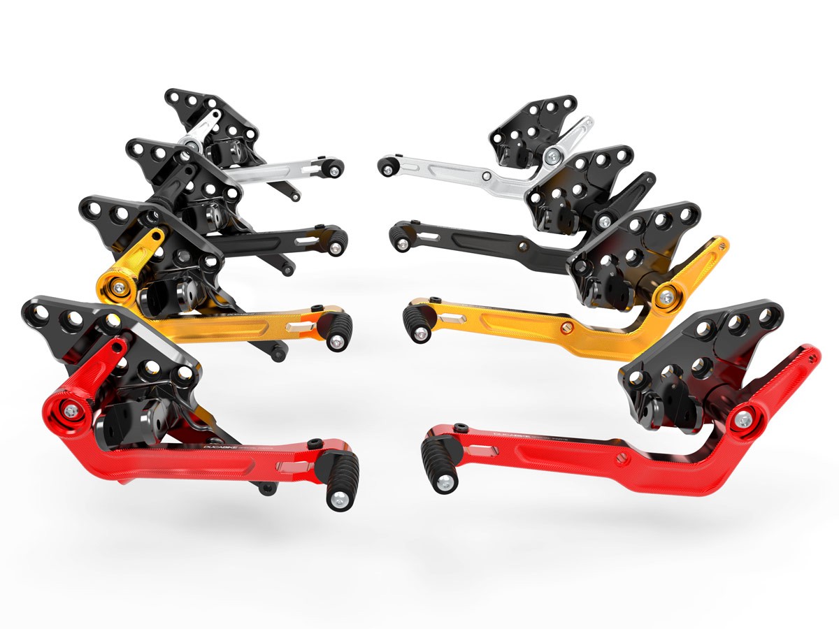 DBK Special Parts (Ducabike) Adjustable Rearsets for the Ducati Diavel 1260 DBK Special Parts (Ducabike) Adjustable Rearsets for the Ducati Diavel 1260